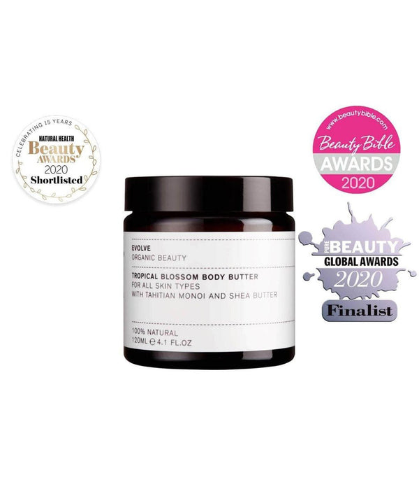 Evolve Beauty Tropical Blossom Body Butter - Plastic Freedom