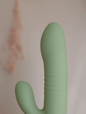 The Natural Love Company Yarrow Thrusting Rabbit Vibrator