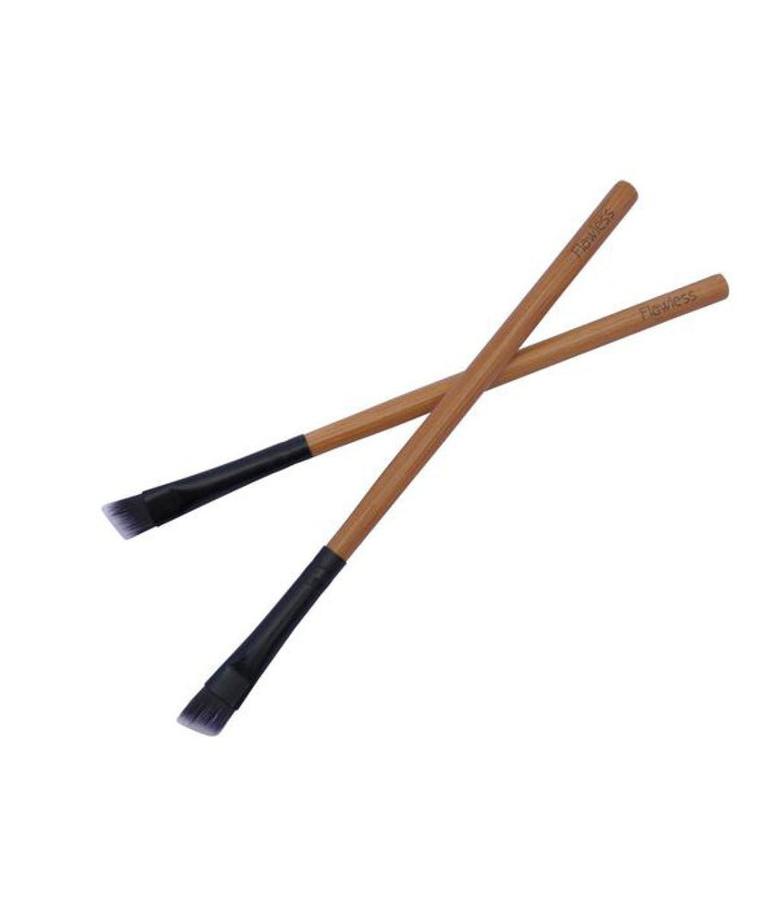 Flawless Brow/Eyeliner Bamboo Makeup Brush - Plastic Freedom