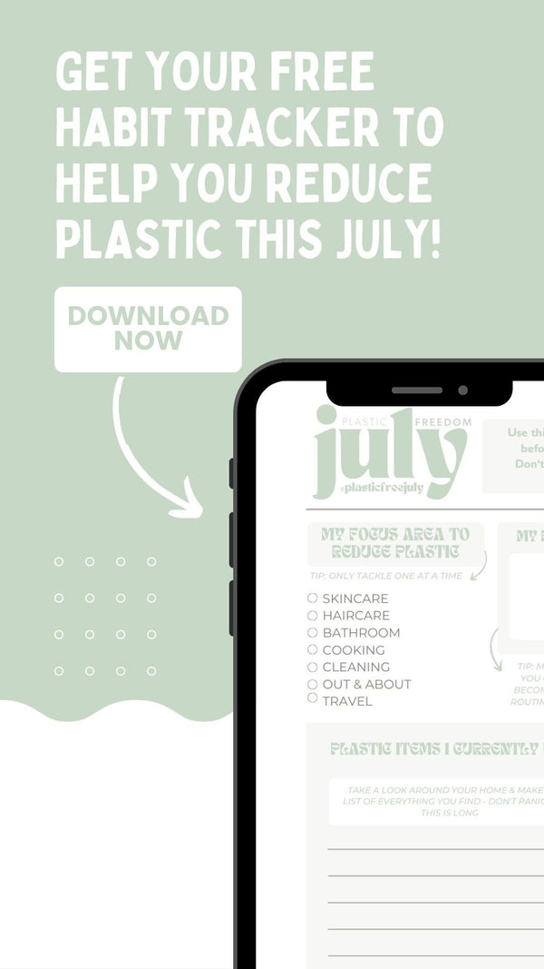 FREE - Plastic Freedom Habit Tracker for plasticfreejuly - Plastic Freedom