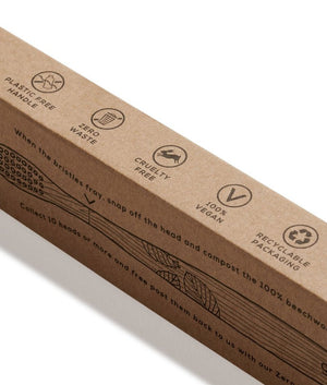 Georganics Beechwood Toothbrush - Plastic Freedom