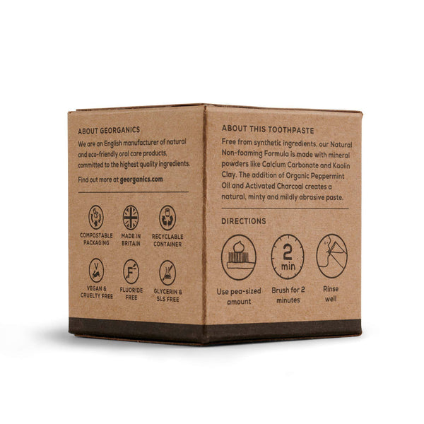 Georganics Organic Mineral Toothpaste - Plastic Freedom