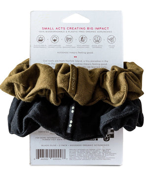KooShoo Organic Hair Scrunchies - Plastic Freedom