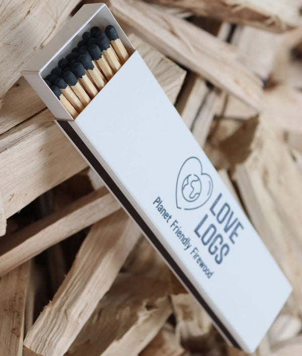 Love Logs Extra Long Matches - Plastic Freedom