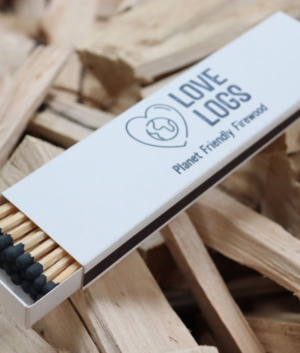 Love Logs Extra Long Matches - Plastic Freedom