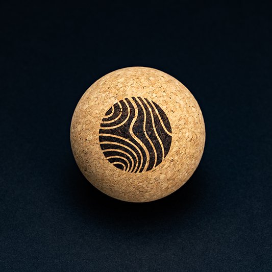 Movewell Cork Sphere Self Massage Tool - Plastic Freedom