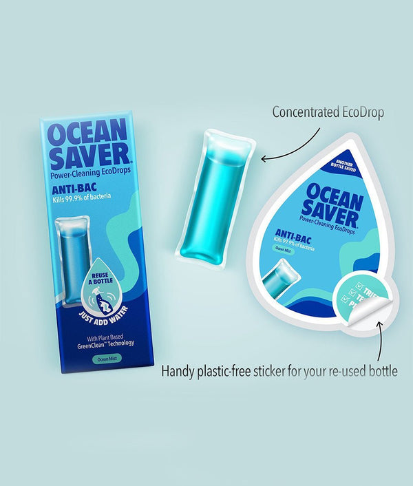 OceanSaver Cleaning Drops - Refill Drop - Plastic Freedom