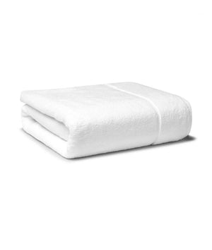 Panda London Bamboo Bath Sheet - Pure White - Plastic Freedom
