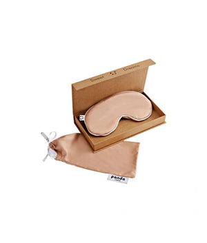Panda London Bamboo Eye Mask - Vintage Pink - Plastic Freedom