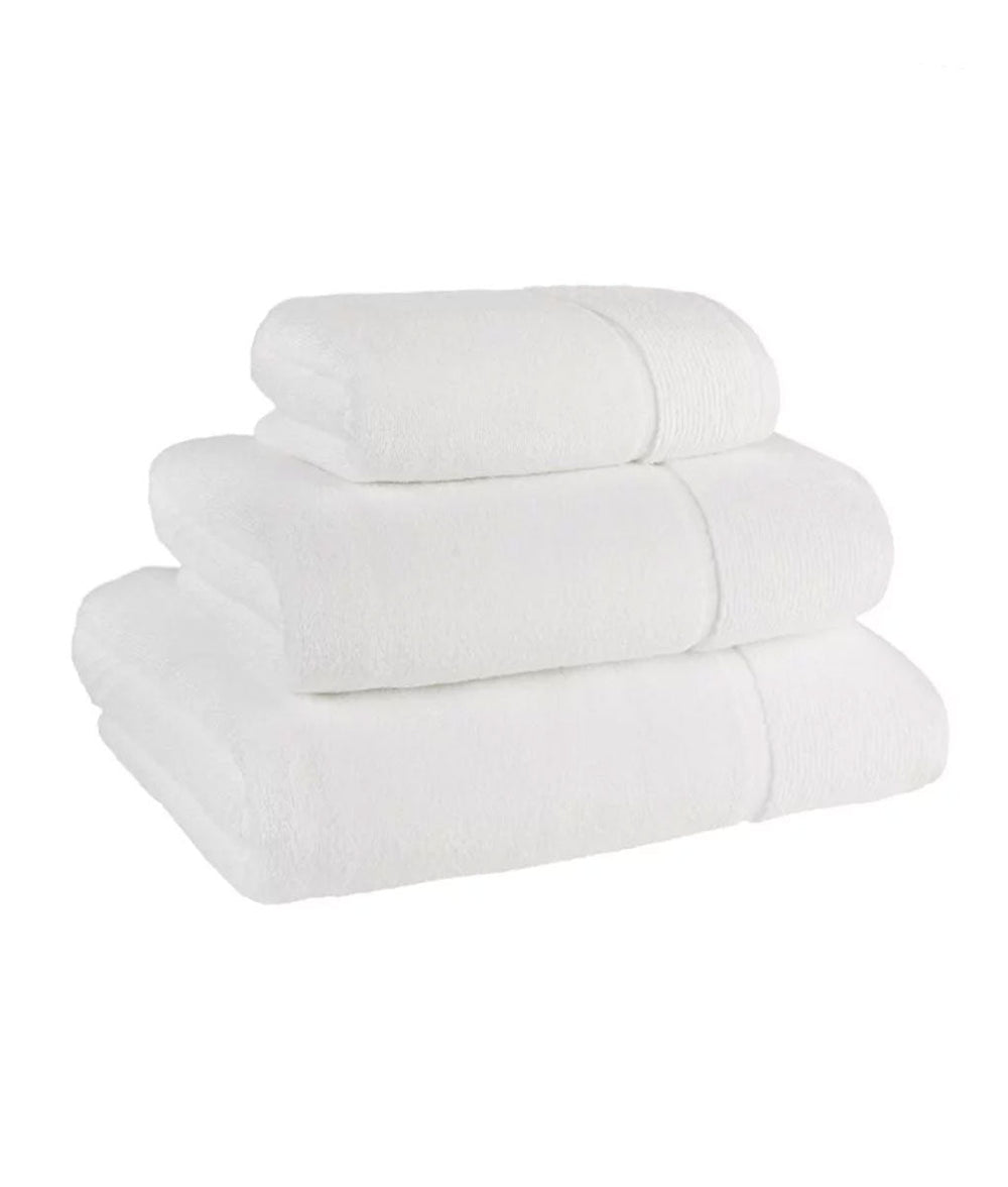 Panda London Bamboo Hand Towel - Pure White - Plastic Freedom