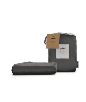 Panda London Bamboo Pillowcase Urban Grey - x2 Pack - Plastic Freedom
