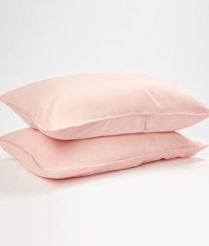 Panda London Complete Bamboo & French Linen Bedding - Himalayan Pink - Plastic Freedom