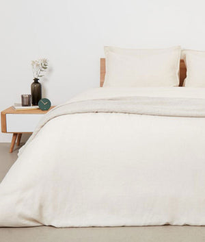 Panda London Complete Bamboo & French Linen Bedding - Natural - Plastic Freedom
