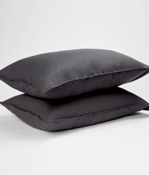 Panda London Complete Bamboo & French Linen Bedding - Slate Grey - Plastic Freedom
