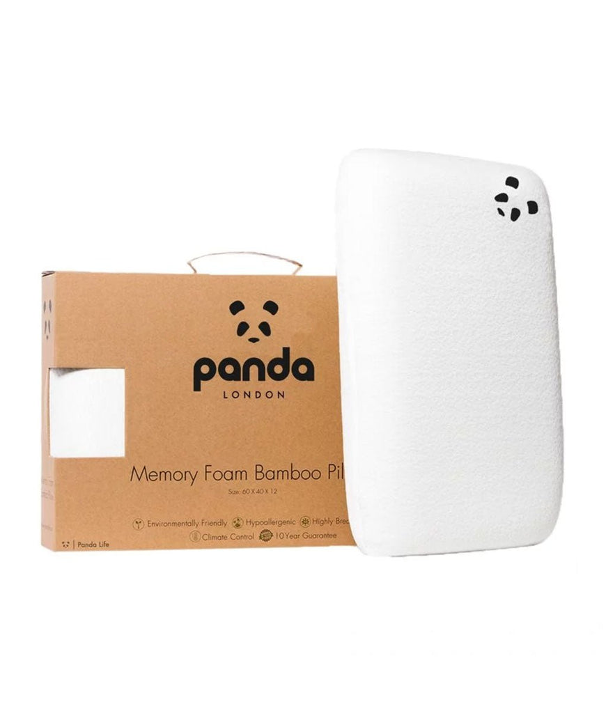 Panda London Memory Foam Bamboo Pillow - Kids - Plastic Freedom