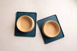 Pet Impact Bamboo Fibre Bowl & Base Mat - Plastic Freedom