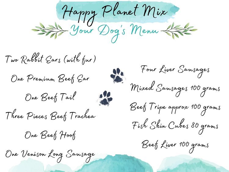 Pet Impact Plastic Free Dog Chews - Happy Planet Mix - Plastic Freedom