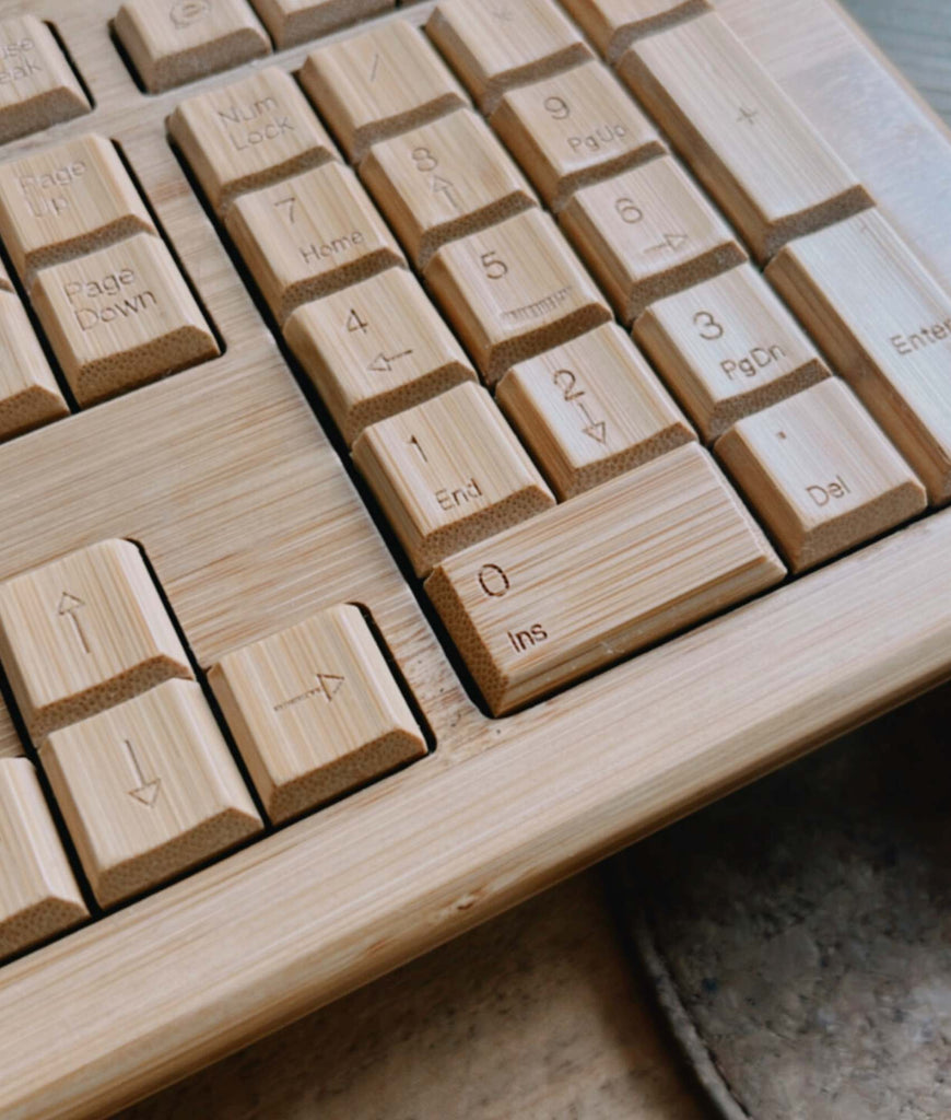 Plastic Freedom Bamboo Keyboard Mouse Set Plastic Freedom Plastic freedom bamboo keyboard mouse set plastic freedom