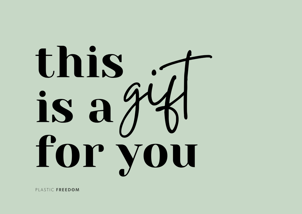 Plastic Freedom Gift Voucher - Plastic Freedom