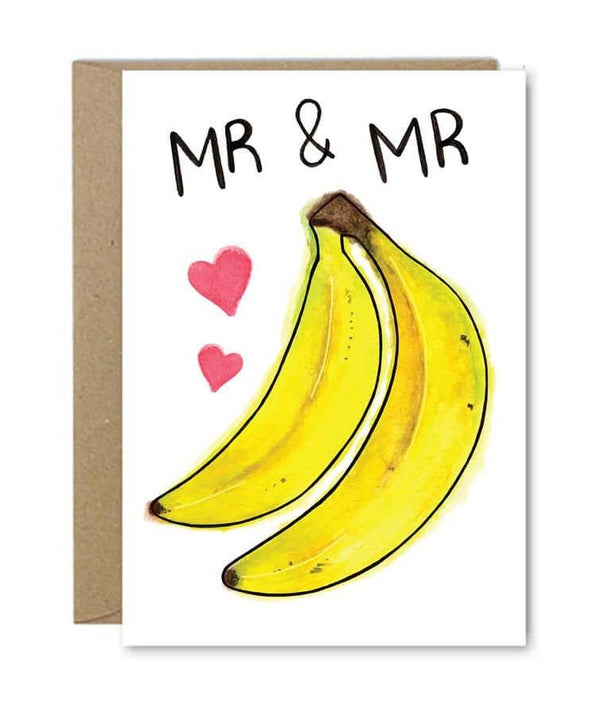 Rose & Daff Mr & Mr Card - Plastic Freedom