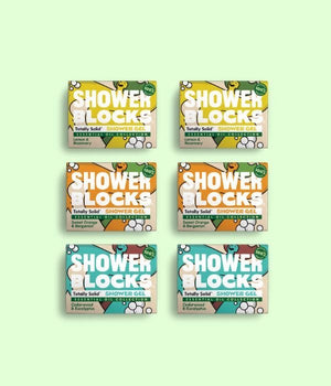 Shower Blocks Solid Shower Gel Essential Oil Collection - 100g - Plastic Freedom