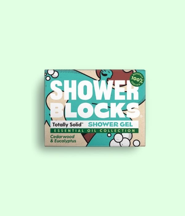 Shower Blocks Solid Shower Gel Essential Oil Collection - 100g - Plastic Freedom