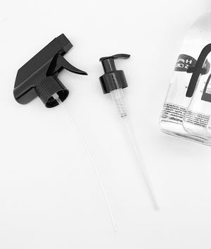 Spray Lid ONLY for 500ml Glass Bottle - Black