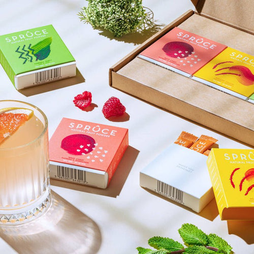 Spruce Water Natural Fruit Drink Compostable Sachets - Plastic Freedom