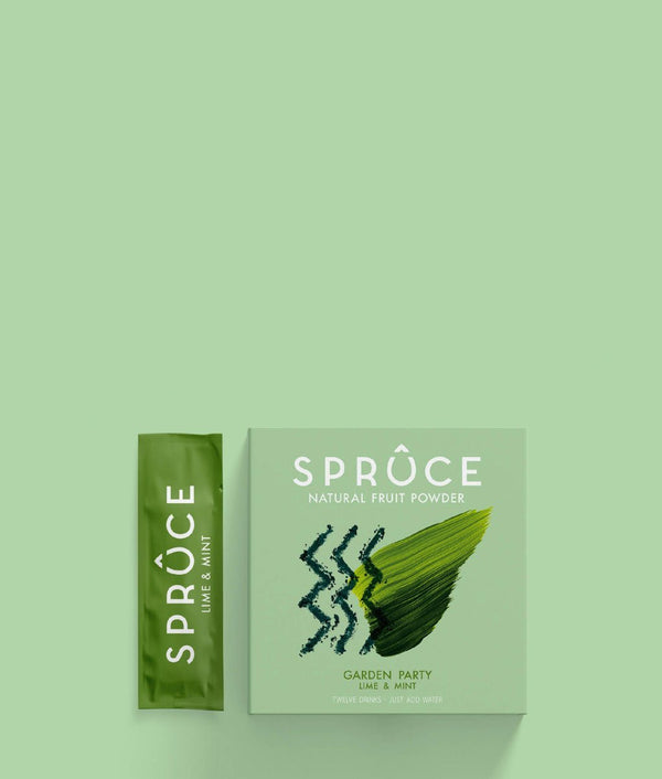 Spruce Water Natural Fruit Powder x144 Sachets - Almighty Pack - Plastic Freedom