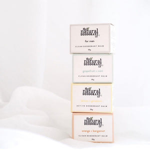 The Natural Deodorant Co Deodorant Cream - Baking Soda Free - Plastic Freedom