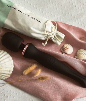 The Natural Love Company Angelica Extra Large Wand Massager - Plastic Freedom