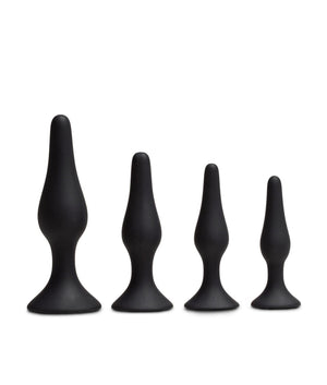 The Natural Love Company Hyssop Anal Butt Plugs - x4 Pack - Plastic Freedom