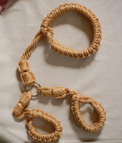 The Natural Love Company Kanuka Collar To Wrist Restraint
