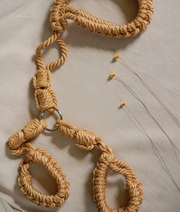 The Natural Love Company Kanuka Collar To Wrist Restraint