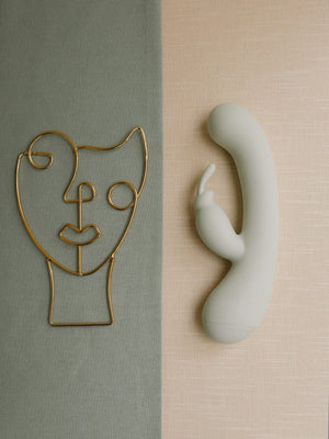 The Natural Love Company Saro Rabbit Vibrator - Recycled Ocean Plastic - Plastic Freedom