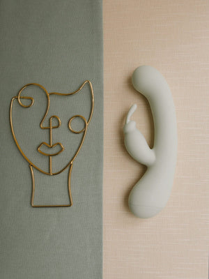 The Natural Love Company Saro Rabbit Vibrator - Recycled Ocean Plastic - Plastic Freedom