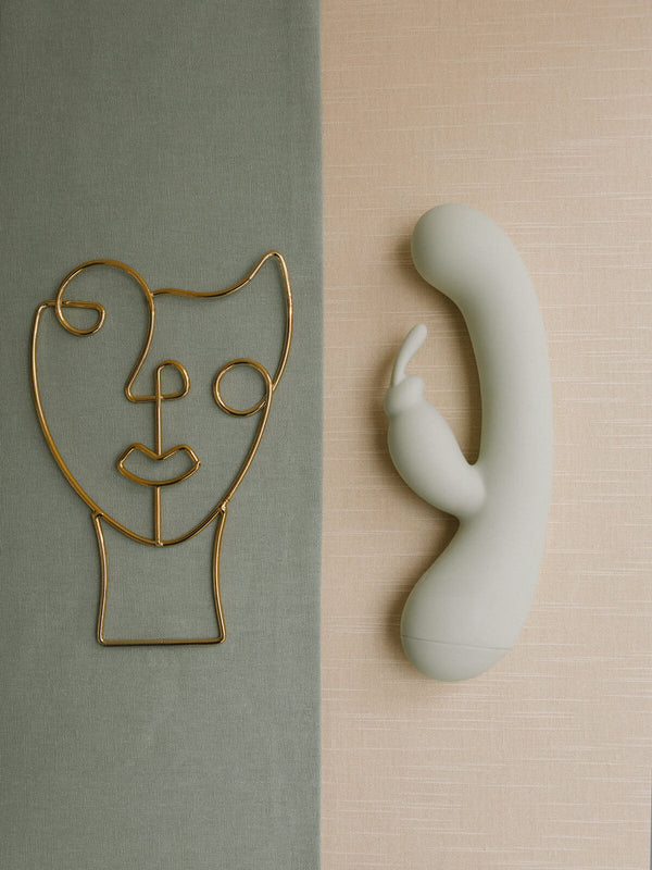 The Natural Love Company Saro Rabbit Vibrator - Recycled Ocean Plastic - Plastic Freedom