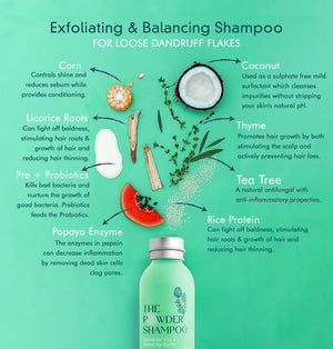 The Powder Shampoo - For Dandruff - Plastic Freedom