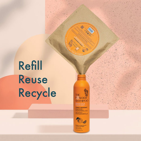 The Powder Shampoo - Normal & Sensitive Scalp - Plastic Freedom