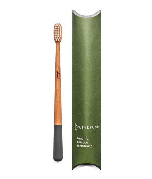 Truthbrush Bamboo Toothbrush - Medium Plant Based Bristles - Plastic Freedom