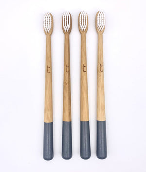 Truthbrush Bamboo Toothbrush - Year Supply - Plastic Freedom