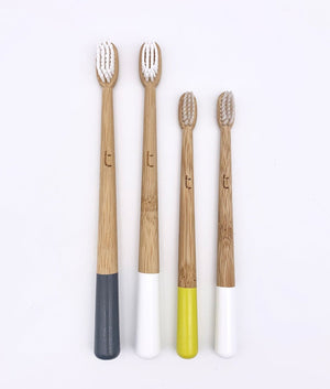 Truthbrush Bamboo Toothbrushes - Family Packs - Plastic Freedom