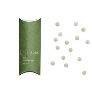 Truthbrush Toothpaste Tablets Wild Mint - Plastic Freedom