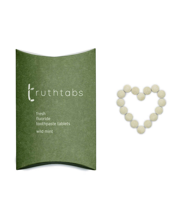 Truthbrush Toothpaste Tablets Wild Mint - Plastic Freedom
