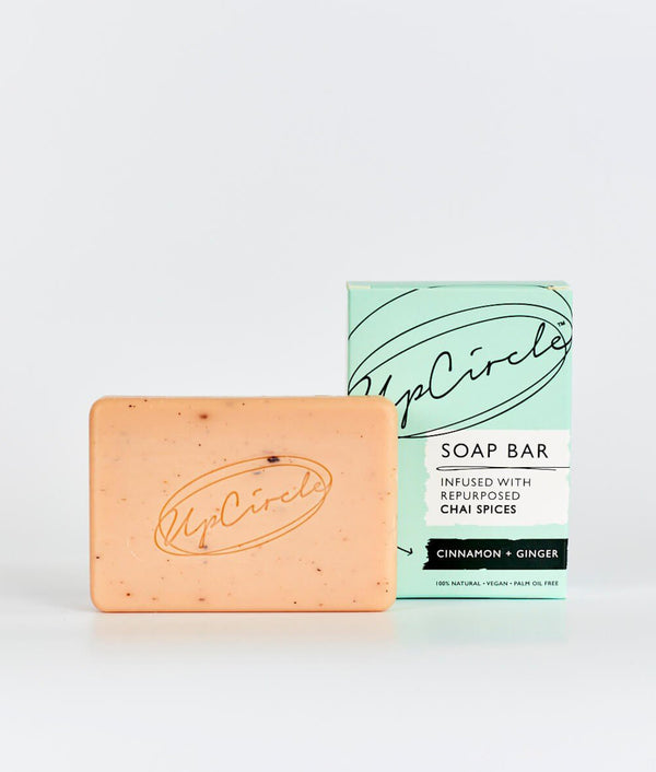 UpCircle Cinnamon & Ginger Chai Soap Bar - 100g