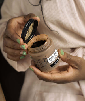 UpCircle Citrus Coffee Face Scrub for Dry Skin