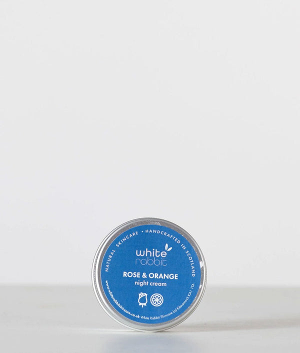 White Rabbit Skincare Rose & Orange Night Cream - Plastic Freedom