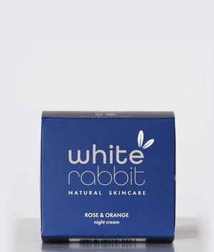 White Rabbit Skincare Rose & Orange Night Cream - Plastic Freedom