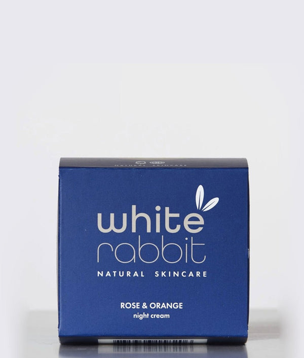 White Rabbit Skincare Rose & Orange Night Cream - Plastic Freedom