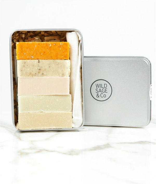 Wild Sage + Co 5 Mini Soap Set - Plastic Freedom